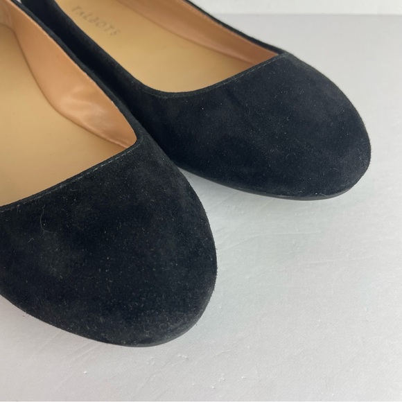 Talbots Black Suede Ballet Flats - Picture 2 of 7